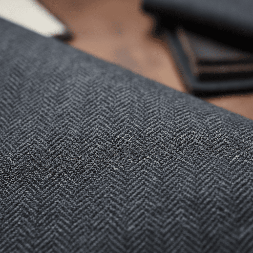 Bespoke fabric selection at FK Bespoke